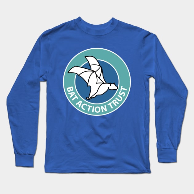 Bat Action Trust - Logo - Detectorists Long Sleeve T-Shirt by InflictDesign